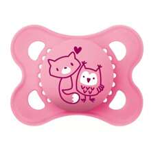Pink Natural Rubber Pacifier (0-6m) - MAM - 淺粉色 - 查看 1