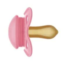 Pink Natural Rubber Pacifier (0-6m) - MAM - 淺粉色 - 查看 2