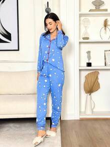 Maternity Sleepwear - azul real - Ver 1