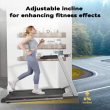 Folding Treadmill With Incline, 3.5HP Foldable Treadmills With 350 LBS Weight Capacity For Home Room, Compact Portable Treadmill For Small Space Walking Jogging Running