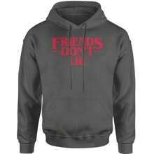 Friends Don't Lie Adult Hoodie Sweatshirt - trắng - Xem 2