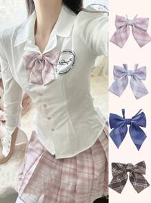 A Fashionable And Cute Bow Is Suitable For School Uniforms, JK Uniforms, Cosplay Matching, Daily Festivals And So On, And It Is A Must-Have For The Beginning Of School. - Bow - View 7