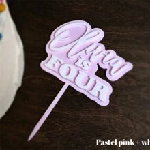 1pc Custom Acrylic Cake Topper Dessert Table Decor For Parties Unique Baking Accessory Memorable Unique Gift For Her Christmas And Halloween,Brunch-Ready - Multicolor - View 23