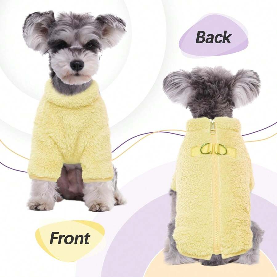 Dog Coat Dog Jacket Winter, Warm Dog Coats For Small Dogs, Fleece Dog