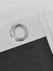 ستائر معتمة 99.9٪ قطعتين لغرفة المعيشة ، غرفة النوم ، الشرفة ، الحمام - ستائر حديثة بأعلى حلقي ، مقاومة للماء ، ستائر معتمة أنيقة ، منسوجة من بوليستر للجميع المواسم ، بدون حبل