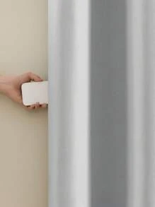 ستائر معتمة 99.9٪ قطعتين لغرفة المعيشة ، غرفة النوم ، الشرفة ، الحمام - ستائر حديثة بأعلى حلقي ، مقاومة للماء ، ستائر معتمة أنيقة ، منسوجة من بوليستر للجميع المواسم ، بدون حبل