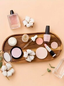 1个DIY椭圆形托盘树脂模具创意首饰制作模具盘子托盘模具办公家用树脂环氧树脂硅胶模具DIY工艺工具用品