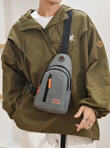 Large Capacity Men's Backpack Fashion Simple About Color Contrast Casual Crossbody Bag Business Shoulder Practical Chest Bag Christmas College Bag Belt Bag Bum Bag Gifts Scream Bag Winter Christmas Gifts Outdoor Portable Gifts Travel Gifts Side Bags Satchel Bag Leather Bag Hobo Bag Travel Essentials Summer Back To School The Sporty Life Vacation Bag Pack Waist Bag Spring School Supplies Purse Fanny Pack Side Bags For Men New Life Items For Students Men Essentials Purse Essentials Graduation