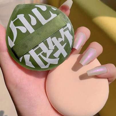 大号化妆海绵，2个装超柔软水滴形粉扑，带文字设计，干湿两用，3秒快速上妆，适用于粉底液、化妆品、平价好物、房间装饰、梳妆台、旅行、卧室、化妆配件、粉扑、美妆蛋、粉扑、化妆海绵、平价好物、圣诞礼物、化妆品、化妆工具、便宜好物、礼物、女士礼物、圣诞礼物