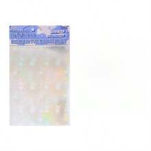 6 Sheets/Pack Colorful Holographic Dream Series Laser Stickers, PET Decorative Stickers Back To School