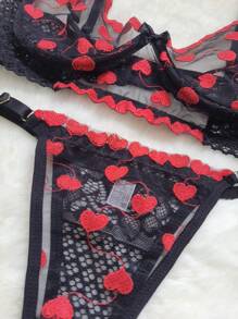 Women Sexy Lingerie - Đỏ - Xem 5