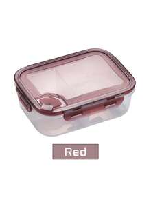 1pc 3-Compartment Bento Lunch Box, Bento Box Adult Lunch Box, Adult/Student Lunch Container,Microwave Safe, Anti-Scald, Leak-Proof Bento Box,Adult/Student Lunch Container, Microwave Heating/Dishwasher Cleaning, Suitable For School, Work, Travel And Camping School Supplies,Back To School - Multicolor - View 10