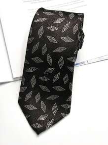 1 件珍珠花手工领带，适合商务、休闲、派对男士领带