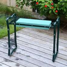 Garden Kneeler And Seat - Heavy Duty Folding Stool For Gardening, Protects Knees And Back, Supports Up To 330 Lbs - Ideal For Gardeners - màu xanh lá - Xem 5