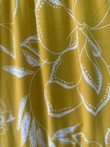 Long Printed Dress, Three Marias - 黃色 - 查看 2