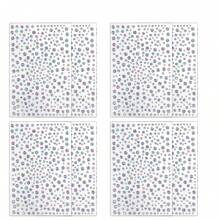 4 Size 8 Sheets Bling Jewels Stickers For Kids DIY Craft Card Decorations Self Adhesive Rhinestone Gem Stickers For Face Nail Body Makeup Festival - Multicolor - View 25