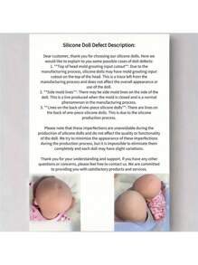 1 Pc 18 Inch Pascale Full Body Silicone Bebe Reborn Girl Handmade 3D Painted Skin Newborn Silicone Babies For Children Gifts - Silicone Doll - View 7