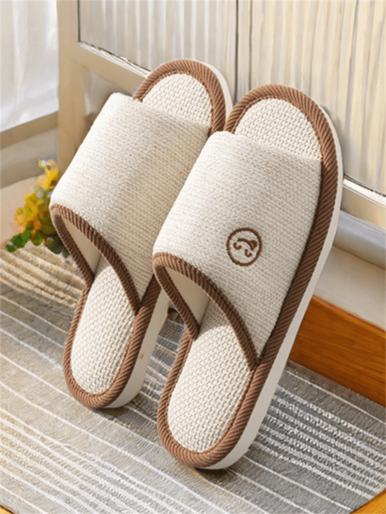 Open Toe Flats Slippers