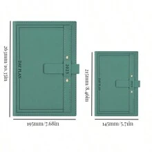 2025 Simplified Schedule Today's Plan Notebook Diary A4/A5 Learning Travel Office Plan Calendar One Page Per Day PLANNER - Multicolor - View 6