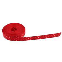 5Yard/Roll Christmas Grosgrain Ribbon Snowflake Christmas Tree Wrapping Ribbon Soft Craft Ribbon Christmas Polyester Satin Ribbon Hair Bow Clip Accessory For Christmas DIY Craft Decor - Multicolor - View 15