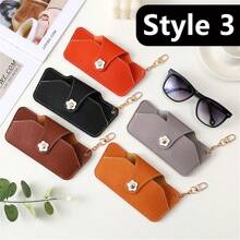 1pack Sunglass Organizer Case, Foldable Glasses Case Eyeglass Holder Storage Travel Case For Men Women, Gender Reveal Party, Perfect For Birthdays, Weddings, Parties, The Perfect Gift For Colleagues, Friends, And Family, Back To School