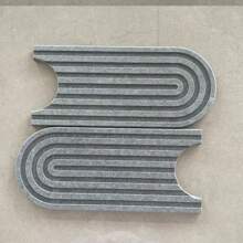 1 pièce Tapis de robinet de cuisine - Écran anti-éclaboussures en diatomite pour évier, plateau absorbant l'eau en pierre à séchage rapide, avec papier de verre, convient pour évier de cuisine, baignoire de salle de bain, séchage rapide, antidérapant, facile à nettoyer, 45 x 10 cm, 60 x 10 cm - Multicolore - Voir 12