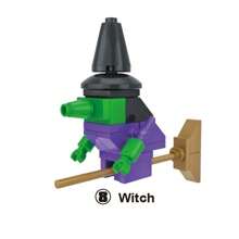 Juguetes de construcción de bloques pequeños de Halloween: Bruja, Vampiro, Zombi - Rompecabezas de dibujos animados de Halloween, regalo de cumpleaños para niños, regalo de Navidad, invierno, Acción de Gracias - Bloques de colores - Multicolor - Ver 12