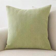 1pc Chenille Solid Color Simple Decorative Throw Pillow Cover Home Decor Sofa Cushion - Multicolor - View 14