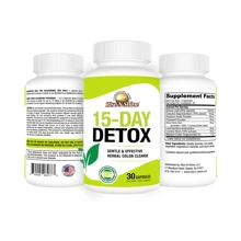 15 Day Detox Cleanse | Happy Cleaner Detox To Lose Weight | Gut & Parasite Cleanse | Natural Colon Cleanser & Laxative Detox Pills | Detox For Bloating Relief, Debloat & Digestive Health | By Rise-N-Shine - 其他 - 查看 2