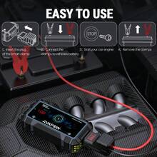 AVAPOW A2000 Car Battery Jump Starter 2000A Peak Current 12000mAh Battery Capacity - màu đen - Xem 7