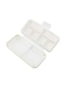 Hộp đựng thuốc hàng tuần di động, hộp đựng thuốc nhỏ gọn bỏ túi, hộp đựng vitamin và dầu cá có ngăn. - Nhiều màu - Xem 16