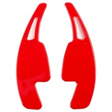 Steering Wheel Shift Paddle Shifter Extension Fit Audi A3 A5 A8 S3 S5 - Red - View 8