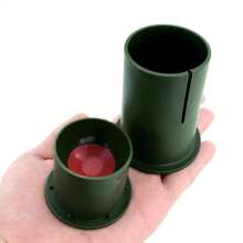 Carp Fishing Rocket Feeder Large Small Spod Bomb Float Lure Bait Holder Pellet Rockets Feeders Position Gear Accessories - Dark Green - View 10