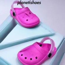 Fun Emotions Comfortable Slippers For Men And Kids - Màu Hồng Tươi - Xem 4