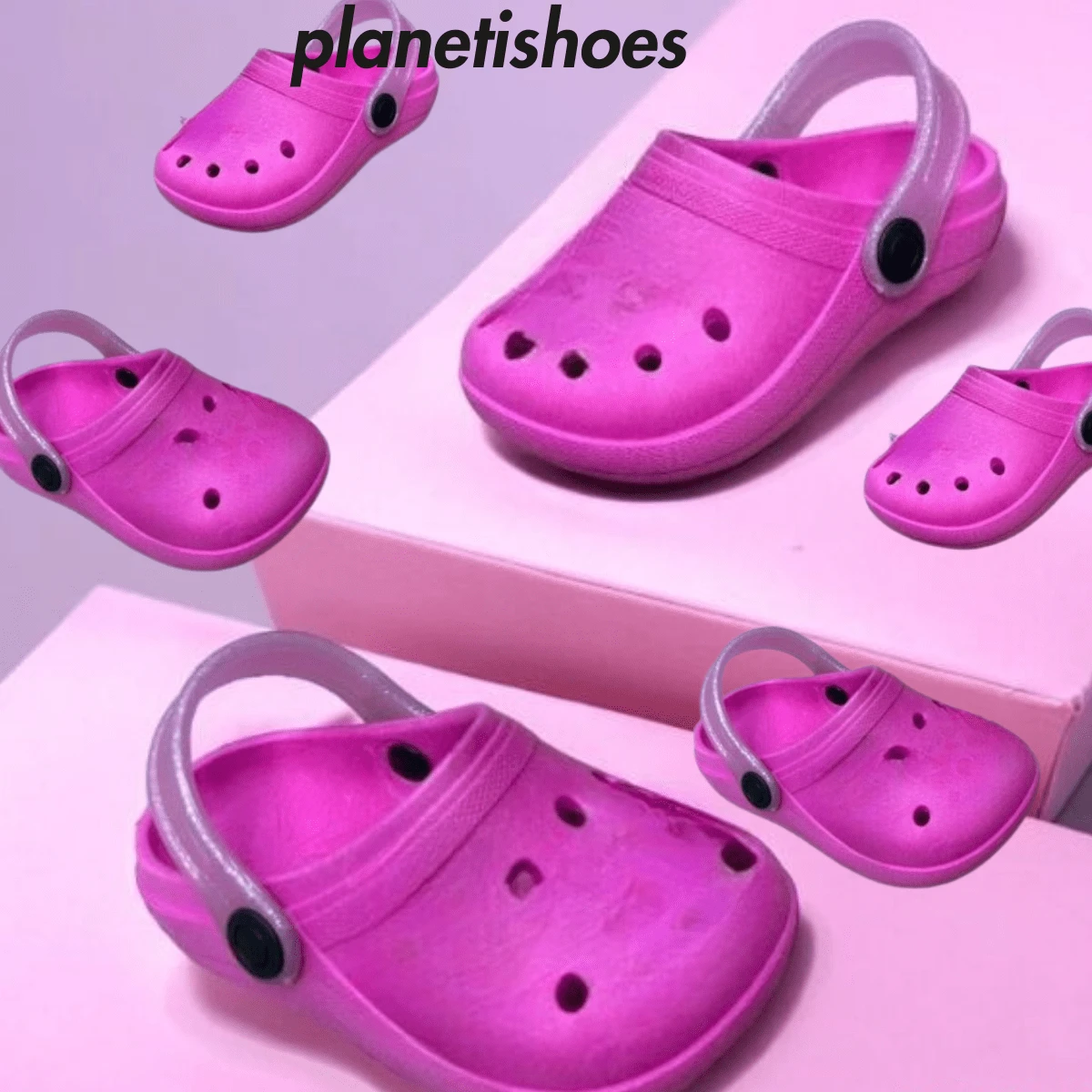 Fun Emotions Comfortable Slippers For Men And Kids - Màu Hồng Tươi - Xem 1