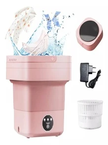 Lavadora Pequeña, Automática, Plegable Y Portátil Para Casa - Tipo de Enchufe A USA (110-127V) - Ver 1