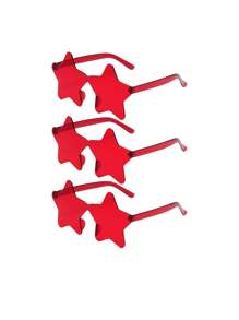 3 件心形眼镜心形派对眼镜可爱趣味彩色狂欢派对眼镜派对礼物透明糖果色无框派对心形眼镜， - 彩色 - 查看 21