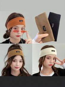 1pc Practical & Fashionable Headband, Suitable For Home, Yoga, Sports, Cycling, Everyday Workout, Minimalist & Classic Design,Hair Accessories,Turban Headband, Sweatband, Hairband Fall Winter Hair Band For Vacation Outfits Woman Elegant Scarf Women Bandanas Soft Headwrap