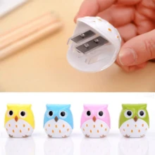 1pc Random Color Cartoon Mini Carrot Shaped Pencil Sharpener Portable Cute Primary School Student Stationery - Multicolor - View 15