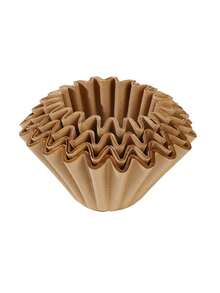 50/100pcs Hand Brewed Coffee Cake Filter Paper, Wavy Filter Paper, Drip Type Bowl Shaped Origami Filter Paper, Bowl Shaped Coffee Filter Paper - Multicolor - View 7