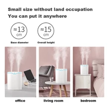 2L Essential Oil Aroma Diffuser Aromatherapy Ultrasonic Humidifier Air Purifier - White - View 4