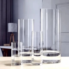 1pc Acrylic Vase, High-End Glass Hydroponic Plant Container For Living Room Flower Arrangement, Large Size, Anti-Fall Home Decor Room Decor Flower Vase Glass Vase