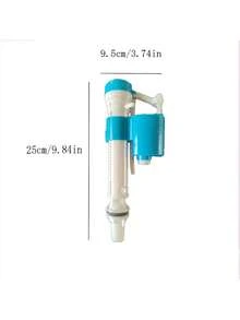 1pc Adjustable Universal Fit Float Valve And Flush Valve Set For Toilet Cisterns - Easy Installation, Reusable, Plastic Construction, Pre-Pasted Mounting, Compatible With Old-Style Toilets - Bathroom Plumbing Replacement Parts With Durable Design - Multicolor - View 8