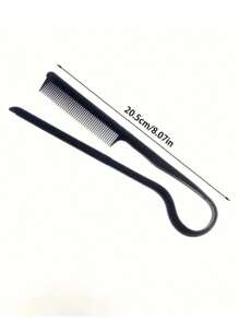 1 件 V 形直发梳，适用于家庭和沙龙发型设计，可折叠且易于使用，用于丰盈和拉直发刷、发刷、梳子、美发工具、理发沙龙美容旅行必需品的美发产品和配件、返校、旅行度假必需品、女士发饰、刷子、发刷、边缘刷、刷头发、发梳、梳头发、顺发刷、球刷、迷你发刷、发刷套装、木梳、梳子、光滑后刷、发刷、边缘刷、刷头发、发梳、发刷套装、梳头发、迷你发刷、顺发刷、美发产品、美发工具、美发用品、护发、卷发刷、理发师、理发配件、美发设备、旅行必需品、发型、美发 - 黑色 - 查看 7