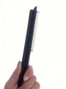 1 件 V 形直发梳，适用于家庭和沙龙发型设计，可折叠且易于使用，用于丰盈和拉直发刷、发刷、梳子、美发工具、理发沙龙美容旅行必需品的美发产品和配件、返校、旅行度假必需品、女士发饰、刷子、发刷、边缘刷、刷头发、发梳、梳头发、顺发刷、球刷、迷你发刷、发刷套装、木梳、梳子、光滑后刷、发刷、边缘刷、刷头发、发梳、发刷套装、梳头发、迷你发刷、顺发刷、美发产品、美发工具、美发用品、护发、卷发刷、理发师、理发配件、美发设备、旅行必需品、发型、美发 - 黑色 - 查看 5