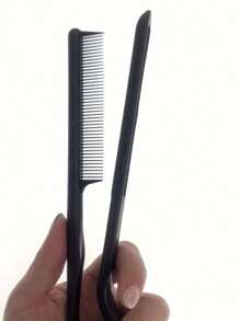 1 件 V 形直发梳，适用于家庭和沙龙发型设计，可折叠且易于使用，用于丰盈和拉直发刷、发刷、梳子、美发工具、理发沙龙美容旅行必需品的美发产品和配件、返校、旅行度假必需品、女士发饰、刷子、发刷、边缘刷、刷头发、发梳、梳头发、顺发刷、球刷、迷你发刷、发刷套装、木梳、梳子、光滑后刷、发刷、边缘刷、刷头发、发梳、发刷套装、梳头发、迷你发刷、顺发刷、美发产品、美发工具、美发用品、护发、卷发刷、理发师、理发配件、美发设备、旅行必需品、发型、美发 - 黑色 - 查看 4