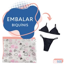 100 Sheets Premium Tissue Paper 35x50cm Heart Print - 粉色 - 查看 4