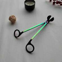 Stainless Steel Candle Accessory Set,Candle Wick Trimmer Cutter+Candle Snuffer Extinguisher+Wick Dipper+Storage Tray+Gift Package For Candle Lover (Multicolor) The Product Has Some Scratches &Chromatic Aberration - Multicolor - View 27