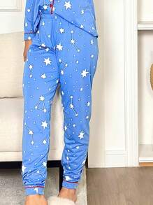 Maternity Sleepwear - azul real - Ver 5