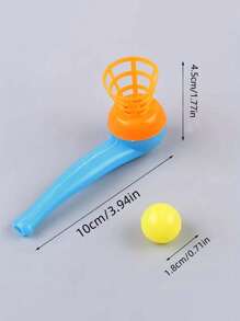 8入組/套隨機塑料玩具，派對用創意懸浮吹球 - 彩色 - 查看 4